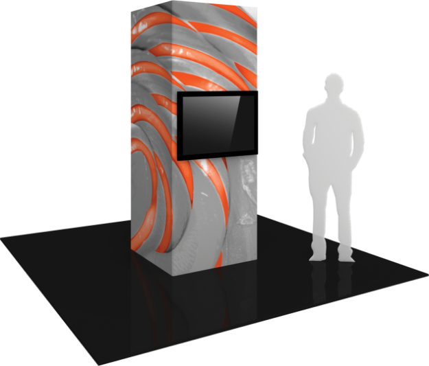 Picture of Vector Frame Modular Monitor Tower 01 (3' x 8')