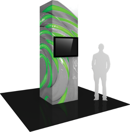 Picture of Vector Frame Modular Monitor Tower 03 (3' x 10')