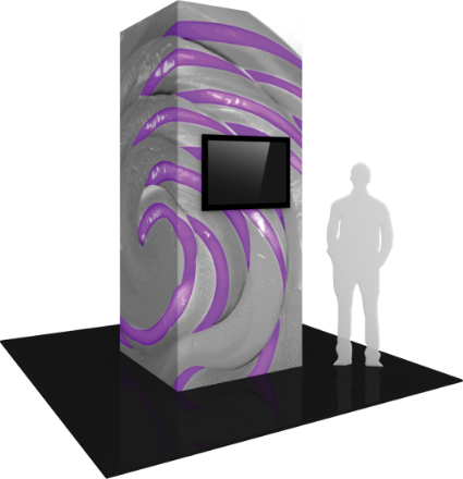 Picture of Vector Frame Modular Monitor Tower 04 (4' x 10')