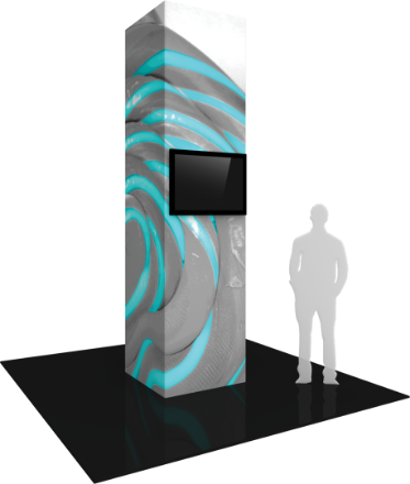 Picture of Vector Frame Modular Monitor Tower 05 (3' x 12')