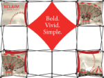 Picture of Xclaim 10ft Fabric Popup Display Kit 02