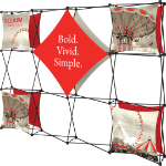 Picture of Xclaim 10ft Fabric Popup Display Kit 02