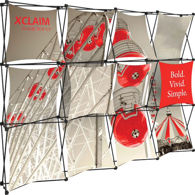 Picture of Xclaim 10ft Fabric Popup Display Kit 04
