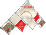 Picture of Xclaim 14ft 10 Quad Pyramid Fabric Popup Display Kit 03