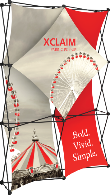 Picture of Xclaim 5ft Full Height Fabric Popup Display Kit 01