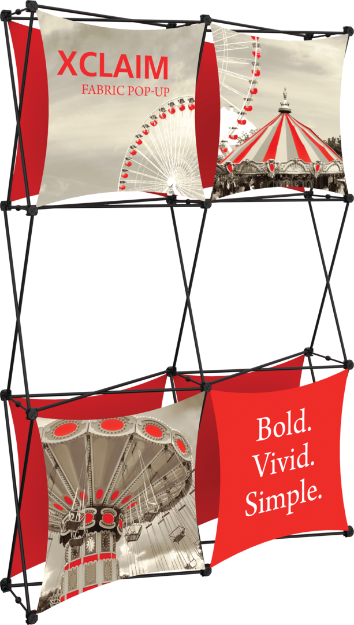 Picture of Xclaim 5ft Full Height Fabric Popup Display Kit 02