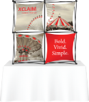 Picture of Xclaim 5ft Tabletop Fabric Popup Display Kit 04