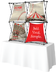 Picture of Xclaim 5ft Tabletop Fabric Popup Display Kit 04