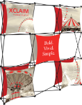 Picture of Xclaim 8ft Fabric Popup Display Kit 04
