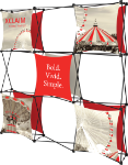 Picture of Xclaim 8ft Fabric Popup Display Kit 04