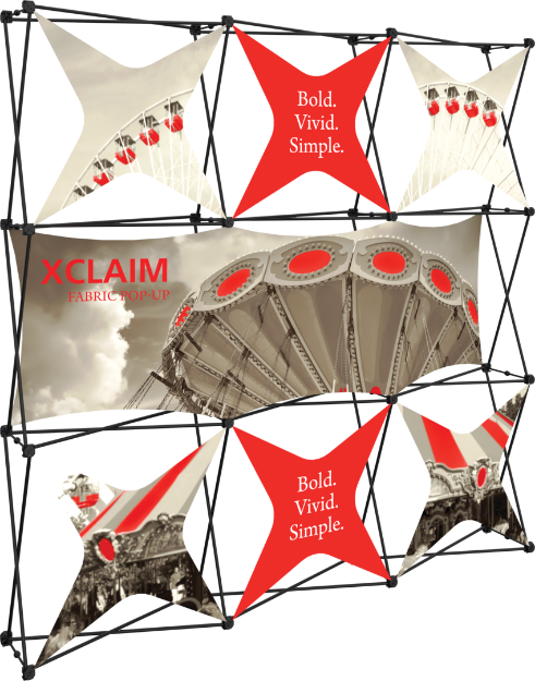 Picture of Xclaim 8ft Fabric Popup Display Kit 06